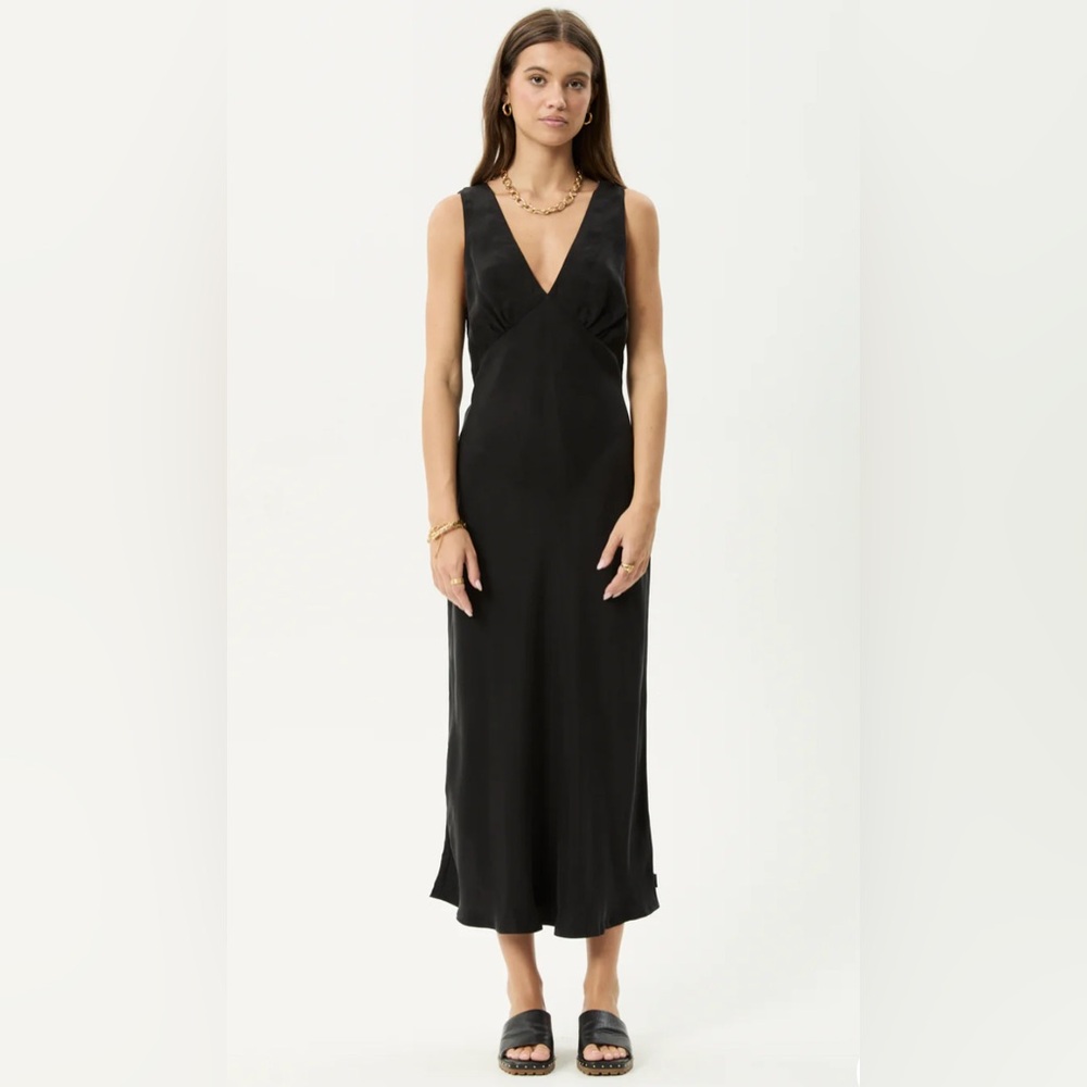AFENDS GIA CUPRO MAXI DRESS